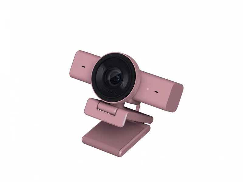 Kiyo V2 X - Webcam - 60FPS - Ingebouwde Microfoon - Auto-Focus - 1440p - Groothoeklens van Razer, Roze – cover