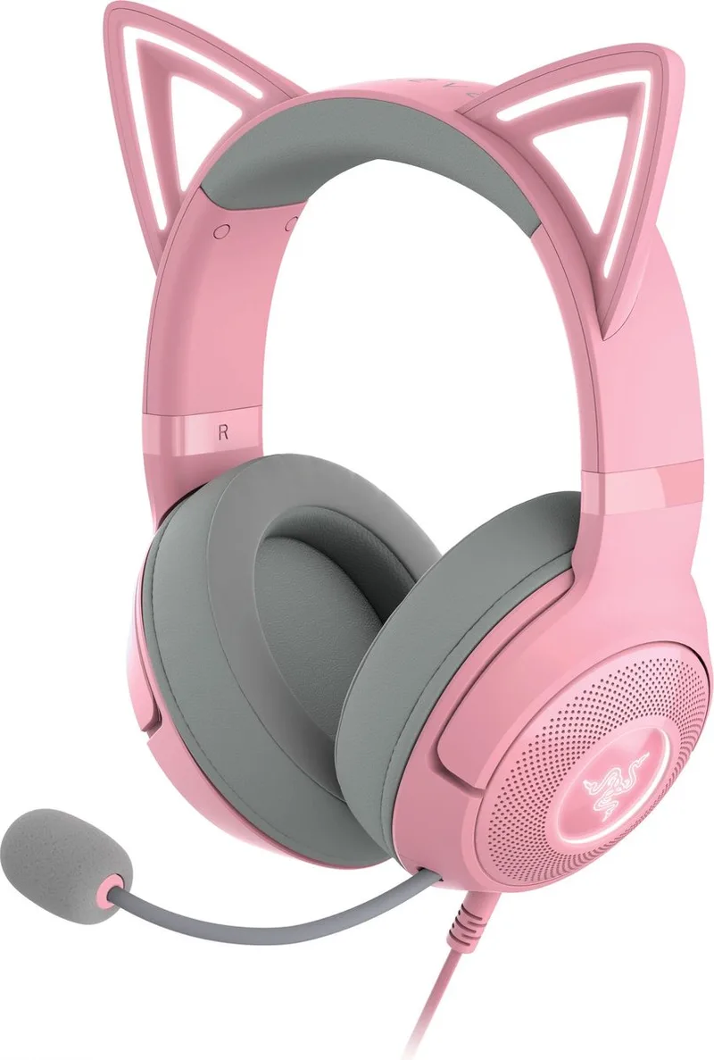 Kraken Kitty V2 - Gaming Headset - 7.1 Surround - RGB van Razer, Roze – cover