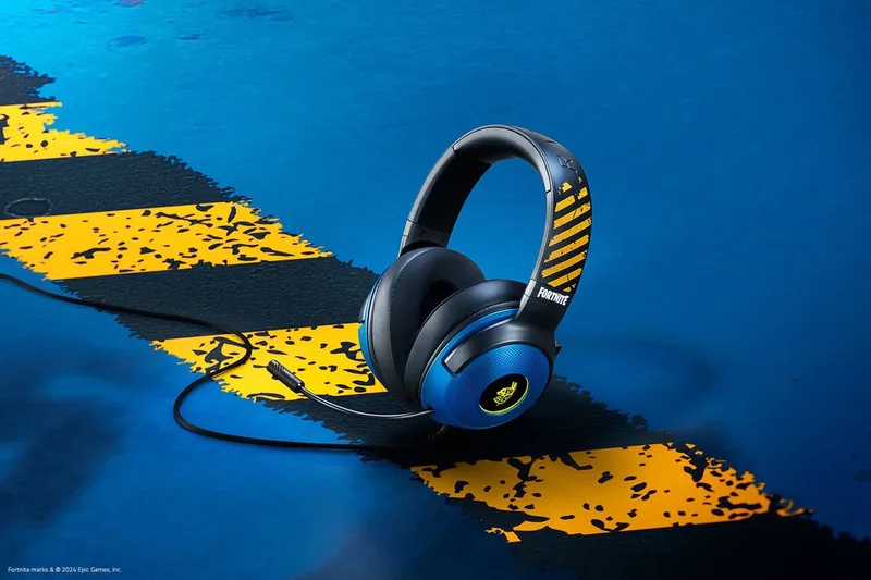 Kraken V3 X - Fortnite Edition Headset Bedraad Hoofdband Gamen USB Type-A by Razer, Multicolour – cover