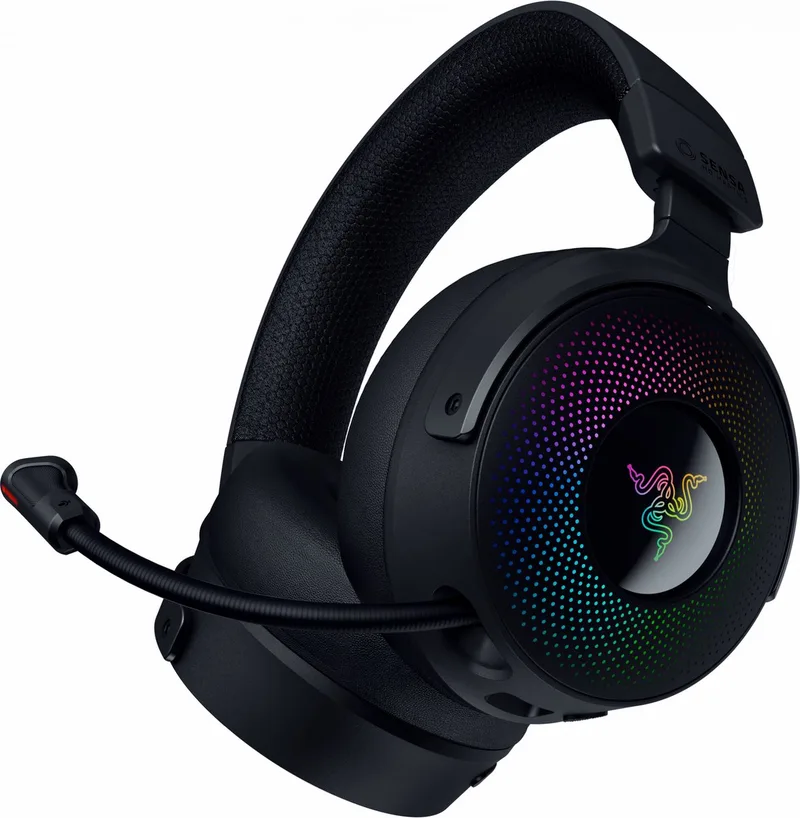 Kraken V4 Pro Headset & Bedieningshub - Bedraad & Draadloos - USB Type-A - Bluetooth van Razer, Zwart – cover