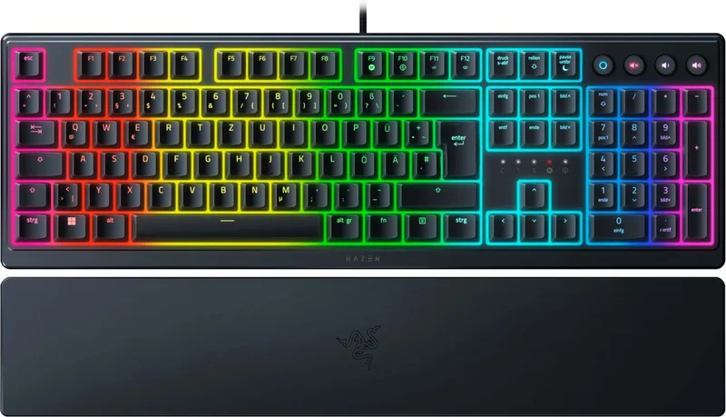 Ornata V3 Low Profile - Gaming Toetsenbord - Programmeerbare Membraan Toetsen - RGB van Razer, Zwart, CH – cover