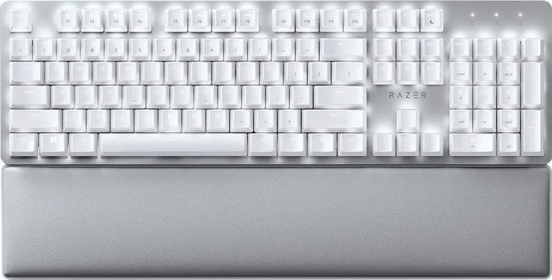 Pro Type Ultra ergonomische Tastatur van Razer, Wit – cover