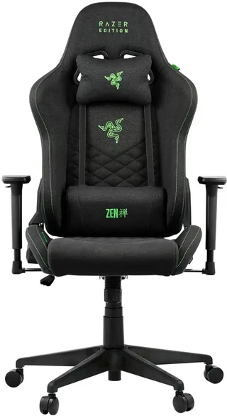 Tarok Natrix Cloth – Gamingstoel – verstelbare armleuningen by Razer, Black – cover 1 of 5
