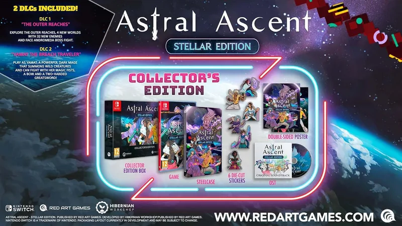 Astral Ascent Stellar Edition Collector Edition van Red Art Games, Nintendo Switch – cover