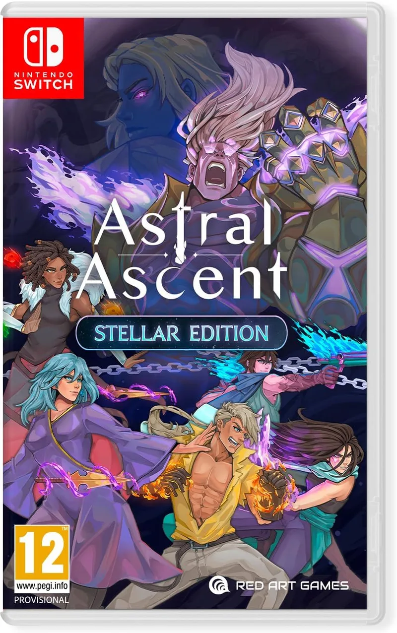 Astral Ascent Stellar Edition de Red Art Games, Nintendo Switch – jaquette