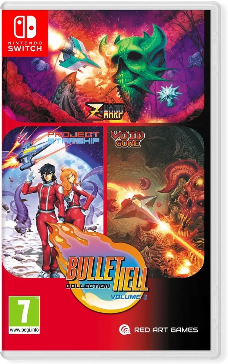Bullet Hell Collection Volume 1 by Red Art Games, Nintendo Switch – cover