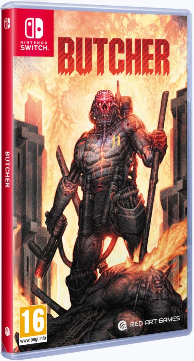 Butcher de Red Art Games, Nintendo Switch – jaquette