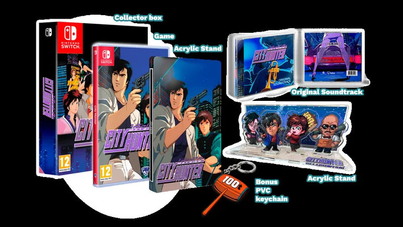 City Hunter Collector Edition by Red Art Games, Nintendo Switch – cover