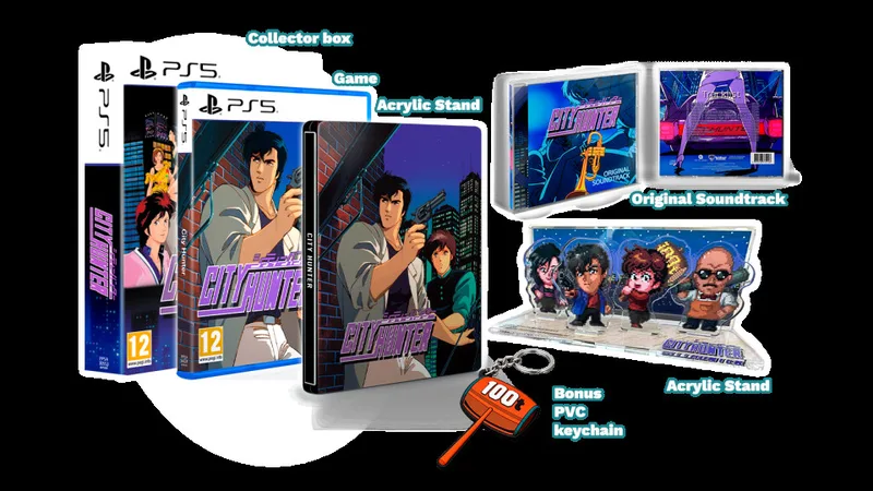 City Hunter Collector Edition by Red Art Games, PS5 – cover
