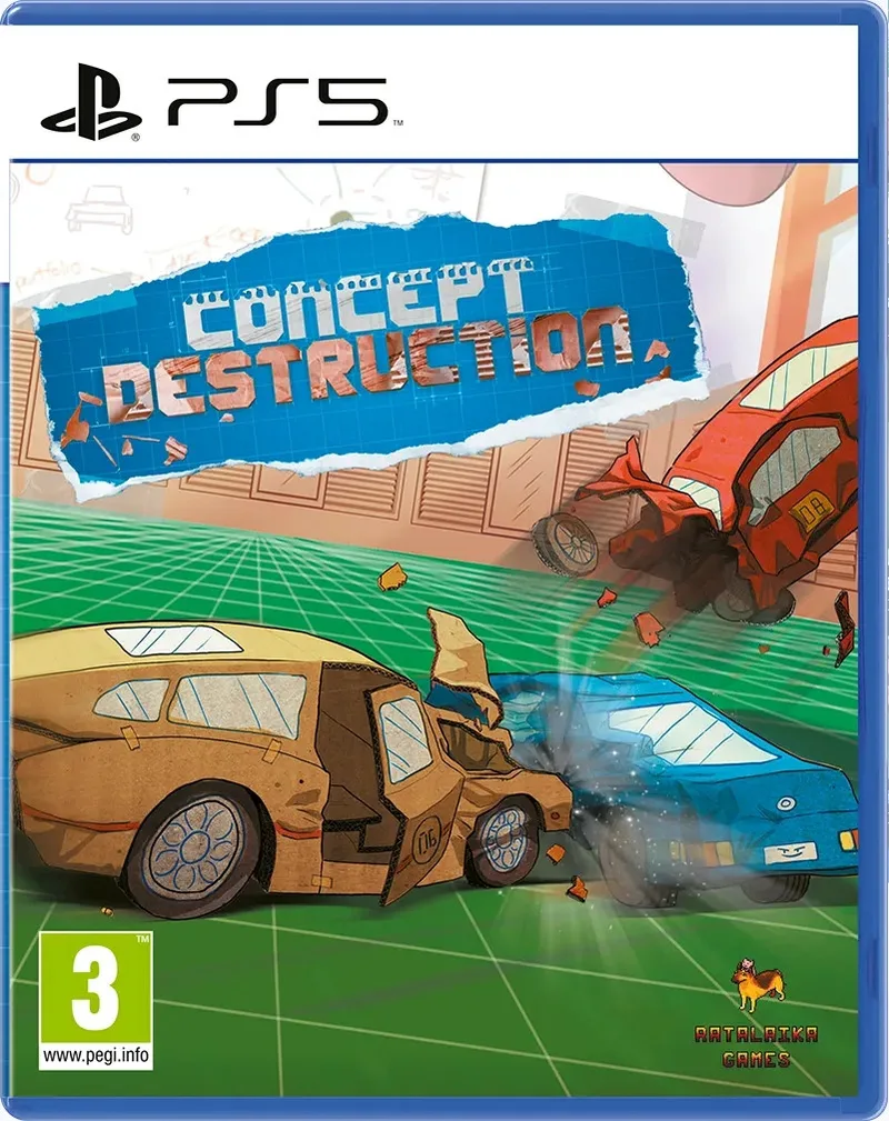 Concept Destruction van Red Art Games, PS5 – cover