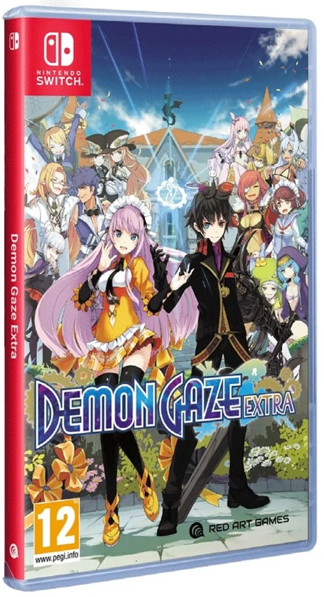 Demon Gaze Extra van Red Art Games, Nintendo Switch – cover