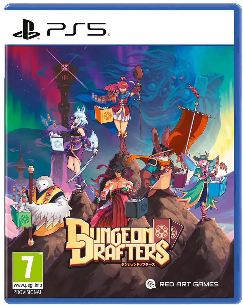 Dungeon Drafters van Red Art Games, PS5 – cover