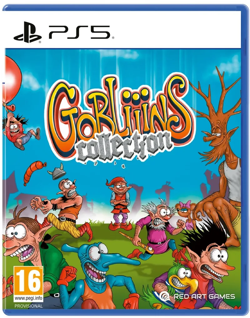 Gobliiins Collection de Red Art Games, PS5 – jaquette