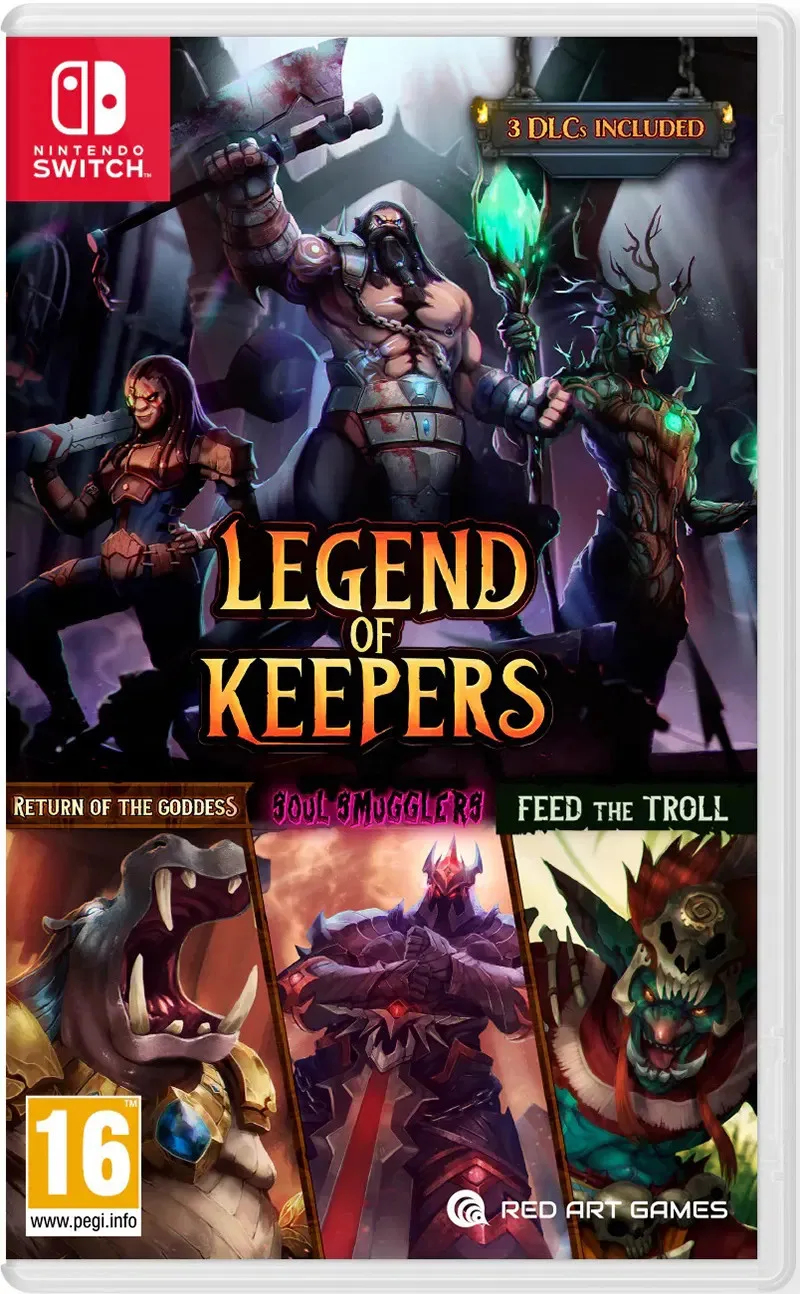 Legend of Keepers de Red Art Games, Nintendo Switch – jaquette