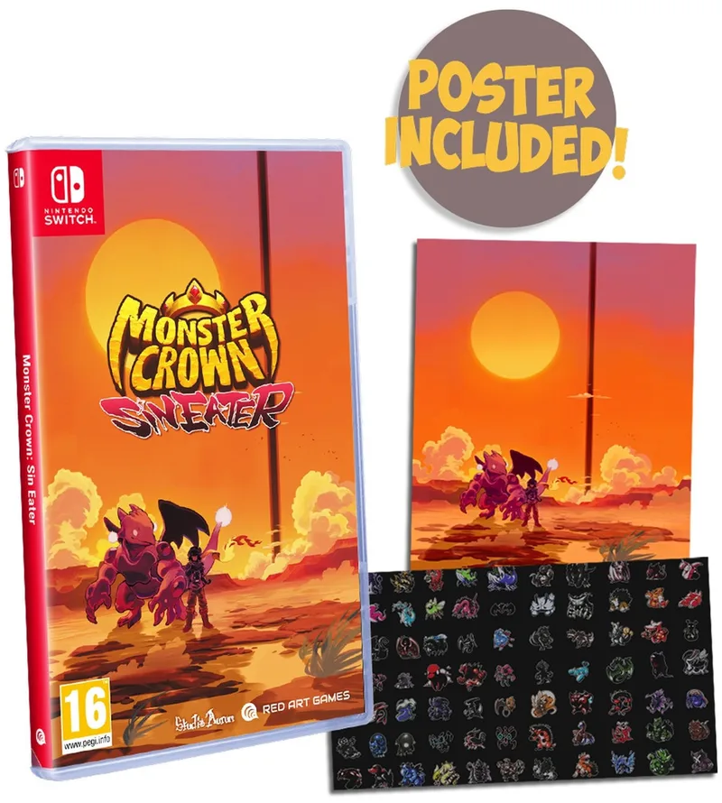 Monster Crown: Sin Eater van Red Art Games, Nintendo Switch – cover