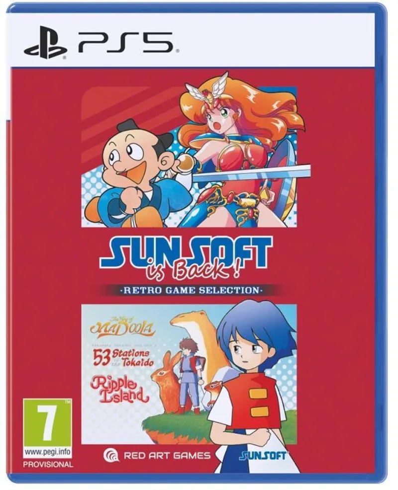 PS5 Sunsoft is Back! Retro Game Selection de Red Art Games, PS5 – jaquette