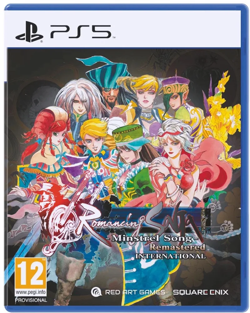 Romancing SaGa: Minstrel Song Remastered by Red Art Games, PS5 – cover