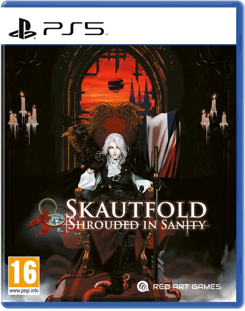 Skautfold Shrouded in sanity Red art games van Red Art Games, PS5 – cover