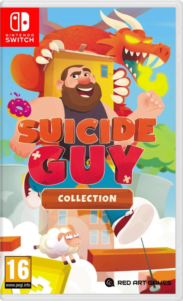 Suicide Guy Collection van Red Art Games, Nintendo Switch – cover