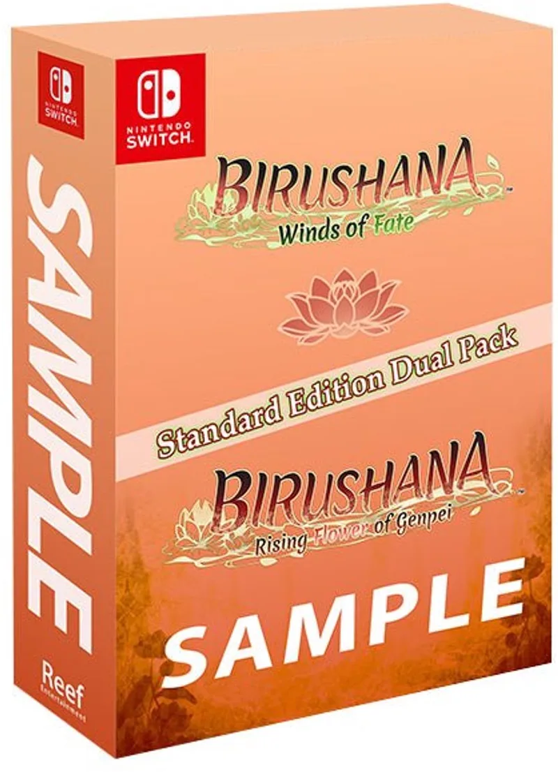 Birushana: Rising Flower of Genpei & Winds of Fate Dual Pack by Reef Entertainment, Nintendo Switch – cover