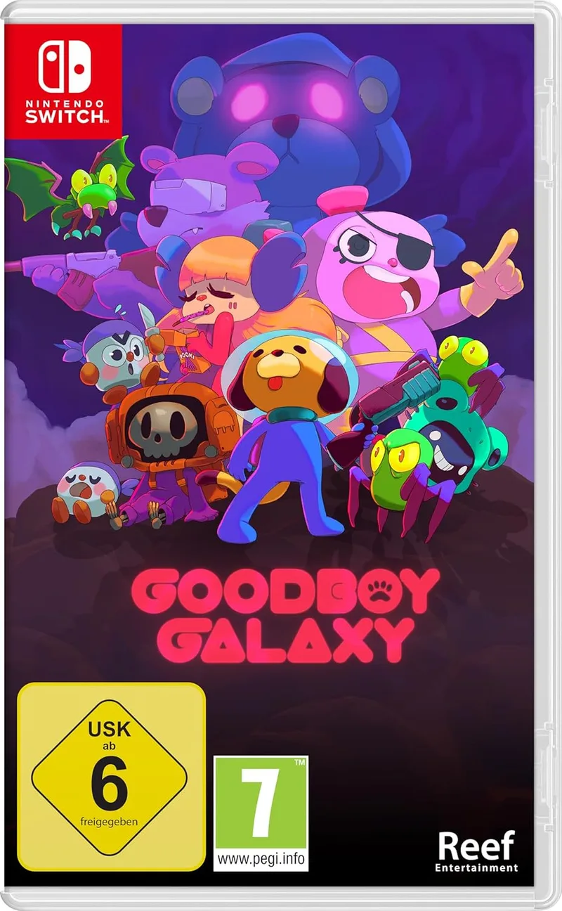 Goodboy Galaxy van Reef Entertainment, Nintendo Switch – cover