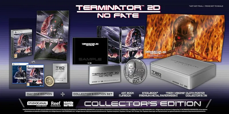 Terminator 2D No Fate Collector's Edition de Reef Entertainment, PS5 – jaquette