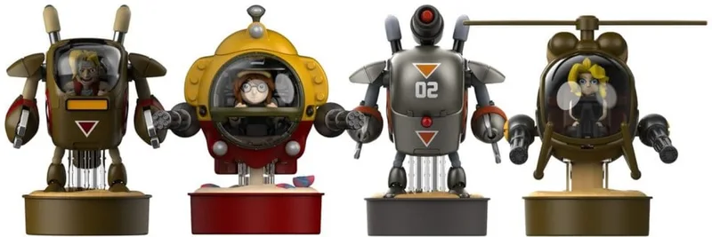 SNK Metal Slug 4-in-1 Collector's Set 30th Anniversary van Robosen – cover