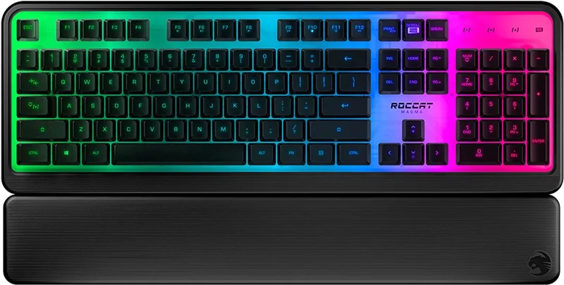 Magma - Gaming Toetsenbord - Membraan by Roccat, Black, US – cover