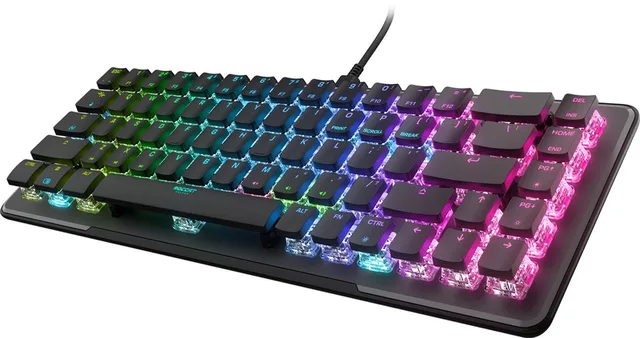 Vulcan II Mini Mechanisch Optisch Gaming Toetsenbord Wit met RGB Lightning - QWERTY amerikaans Toetsenbordindeling