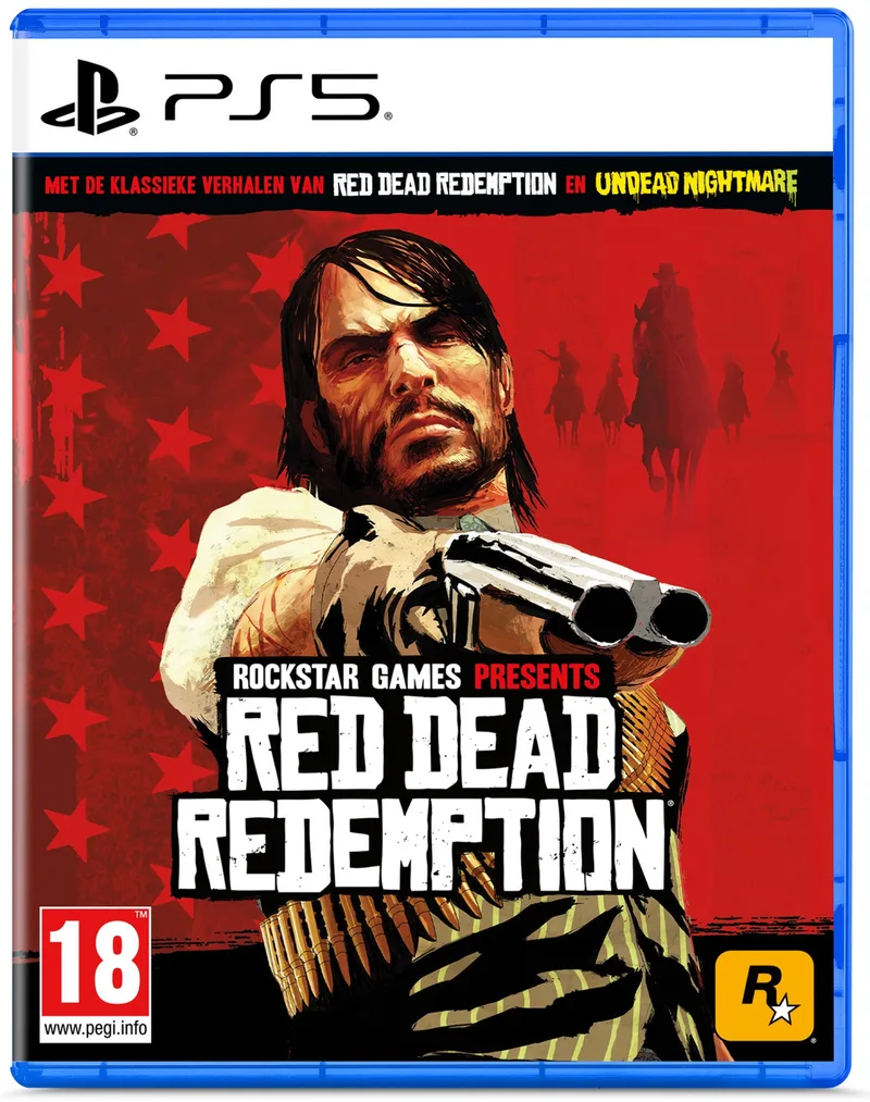 Red Dead Redemption de Rockstar Games, PS5 – jaquette