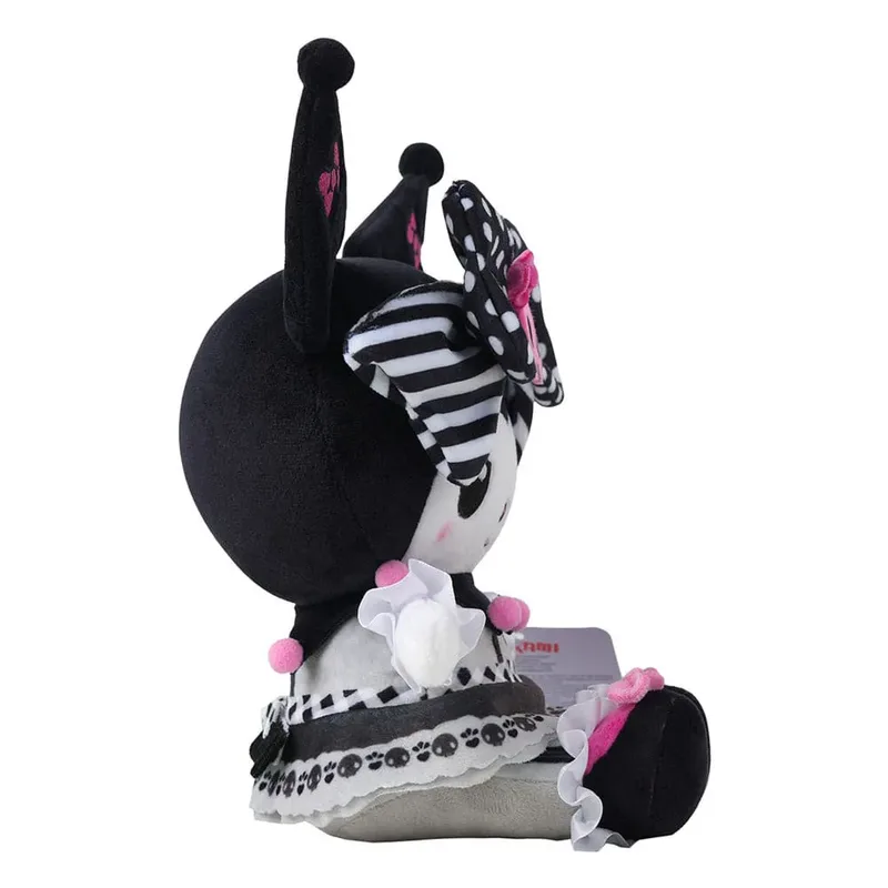 Sanrio Hello Kitty Pluche - Kuromi Pink Black Party (17cm) van Sakami Merchandise – cover 2 van 3