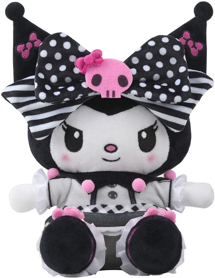 Sanrio Hello Kitty Pluche - Kuromi Pink Black Party (17cm) van Sakami Merchandise – cover 1 van 3