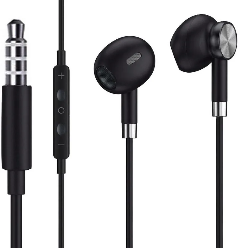 Designed for Samsung Dawnkey Magnetic Earphone, 3,5mm Klinke In-Ear-Kopfhörer (Freisprechfunktion) van Samsung, Zwart – cover