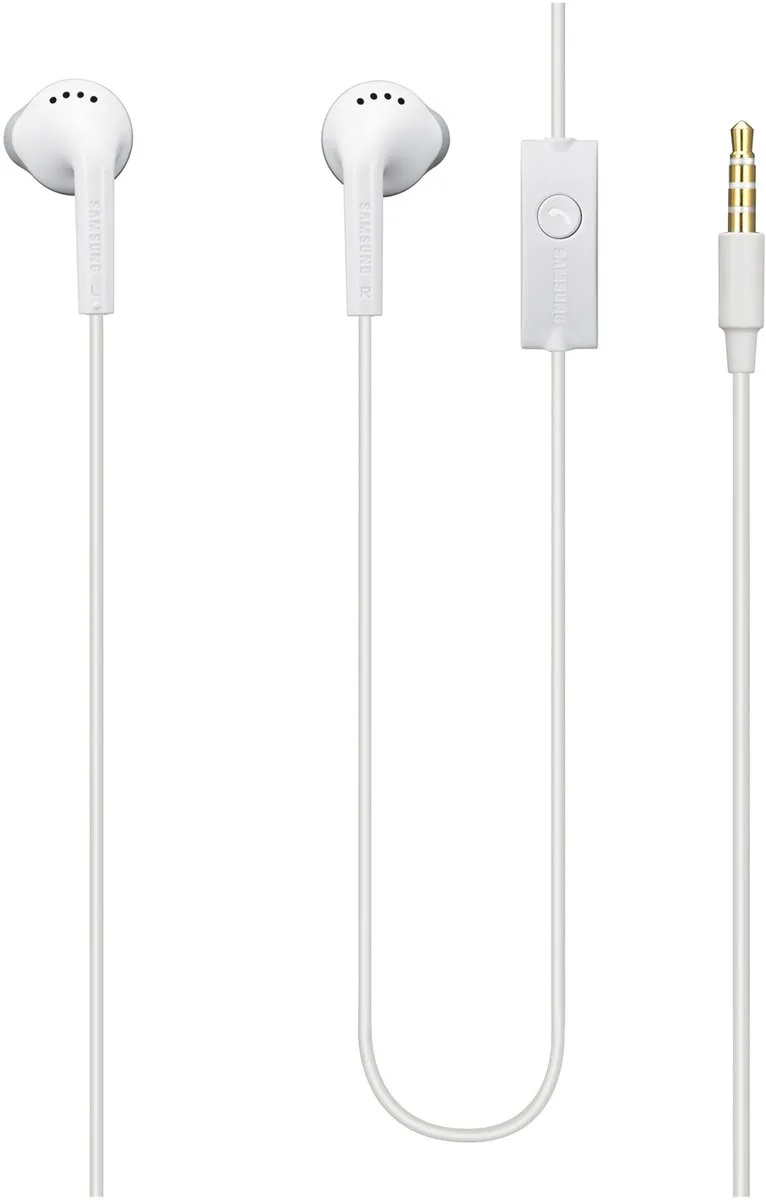 EH61 oordopjes bekabeld headset als nekkoord van Samsung, Wit – cover