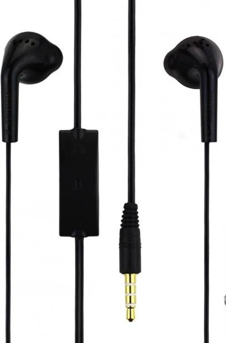 EH61 oordopjes bekabeld headset als nekkoord van Samsung, Zwart – cover