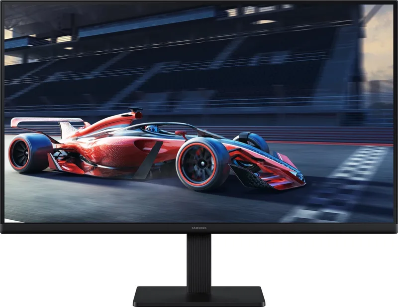 Essential LS27D302GAUXEN - Full HD Monitor - 100Hz - 27 Inch van Samsung, Zwart – cover