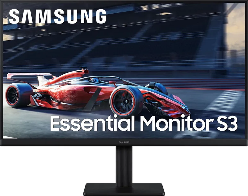 Essential S30GD 24'' | 1920x1080 IPS | 100Hz | HDMI | Full HD Monitor de Samsung, Noir – jaquette