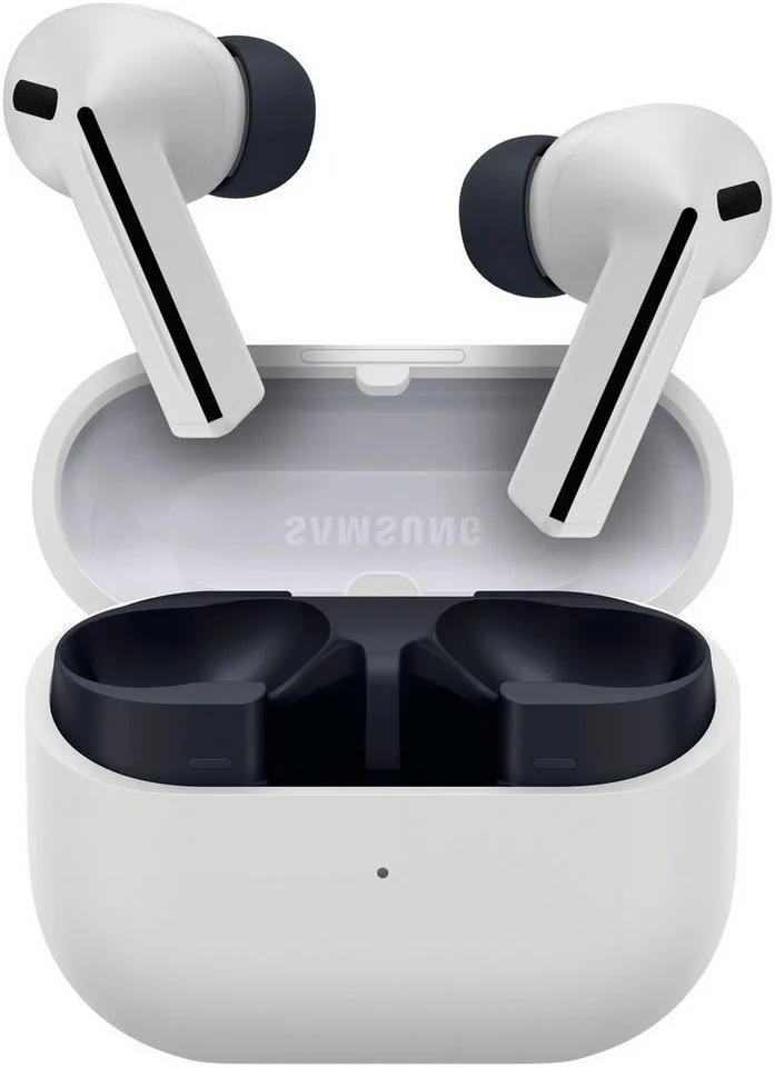 Galaxy Buds3 FE wireless In-Ear-Kopfhörer (Active Noise Cancelling (ANC), Freisprechfunktion, A2DP Bluetooth) van Samsung, Grijs – cover