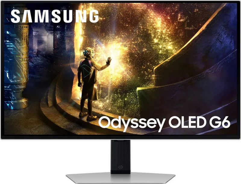 Gaming-Monitor Samsung LS27DG610SUXEN Quad HD 27" by Samsung, Silver – cover