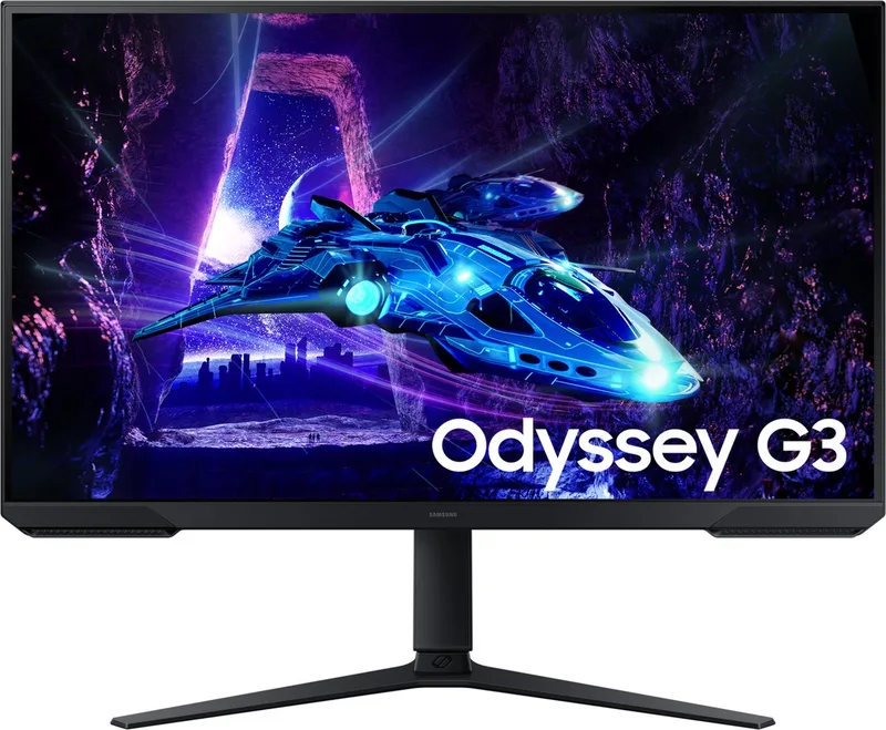 Gaming-Monitor Samsung LS32DG300EUXEN Full HD 32" by Samsung, Black – cover