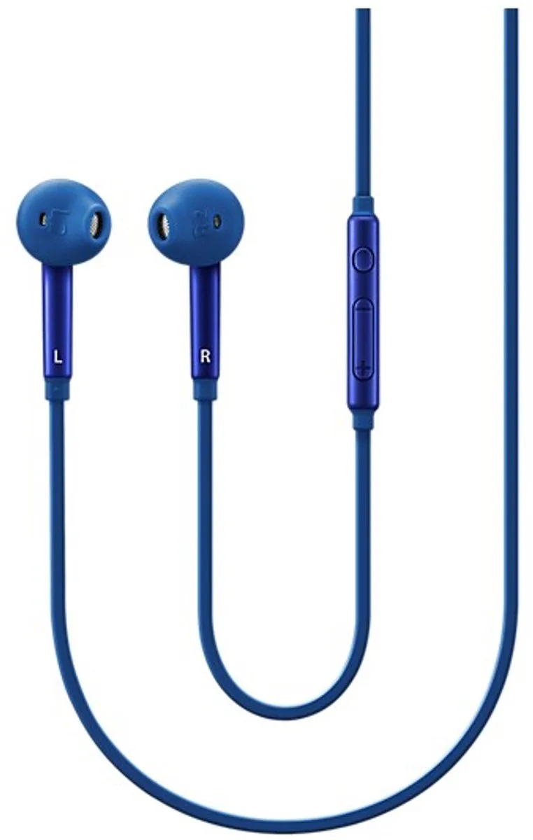 In-ear oordopjes - voor Samsung Galaxy S6, S6 Edge, S7, S7 Edge etc. de Samsung, Bleu – jaquette