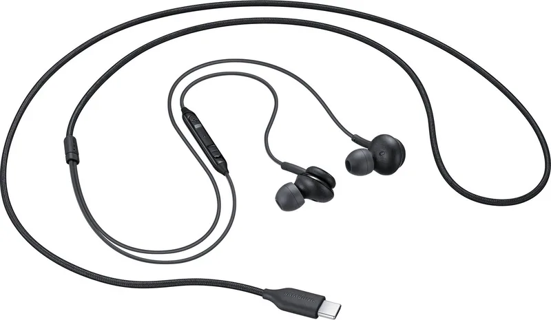 In-ear Tuned by AKG USB-C Stereo Headset Black van Samsung, Zwart – cover