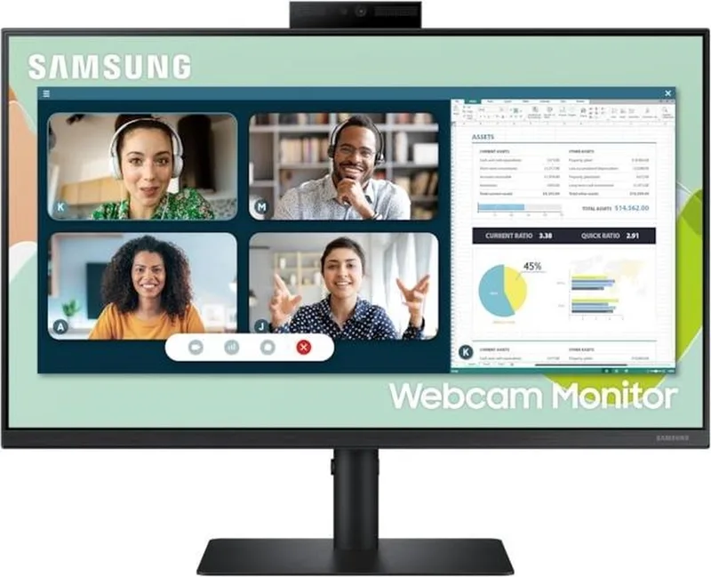 LS24A400 - Full HD IPS Webcam Monitor - 24 Inch van Samsung – cover