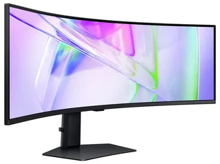 LS49C950UAU - Curved Ultrawide Monitor - USB-C 90w - RJ45 - 120hz - 49 inch van Samsung, Zwart – cover 2 van 2