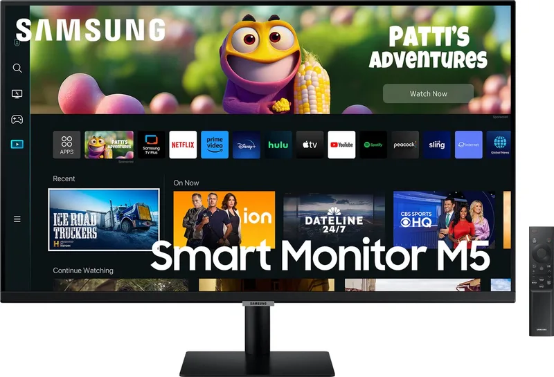 M5 S27CM500EU - Full HD VA 60Hz Smart Monitor - 27 inch van Samsung – cover