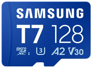 MicroSDXC T7 170MB/s från Samsung, 128 GB – omslag 1 av 2