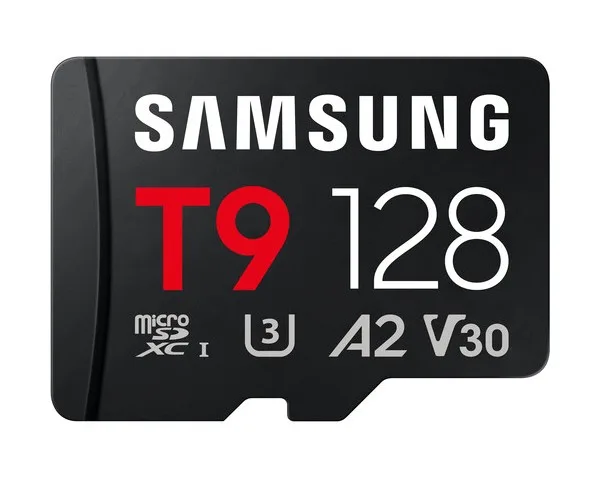 MicroSDXC T9 200MB/s van Samsung, 128 GB – cover