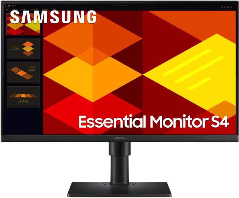 Monitor Samsung LS24D406GAUXEN 24" by Samsung, Black – cover