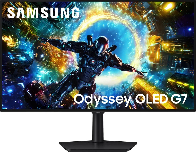 Odyssey G7 LS32HG732SUXEN - 32 inch 4K Dual Mode OLED Gaming Monitor - 4K 165hz - FHD 330hz - HDMI 2.1 van Samsung, Zwart – cover