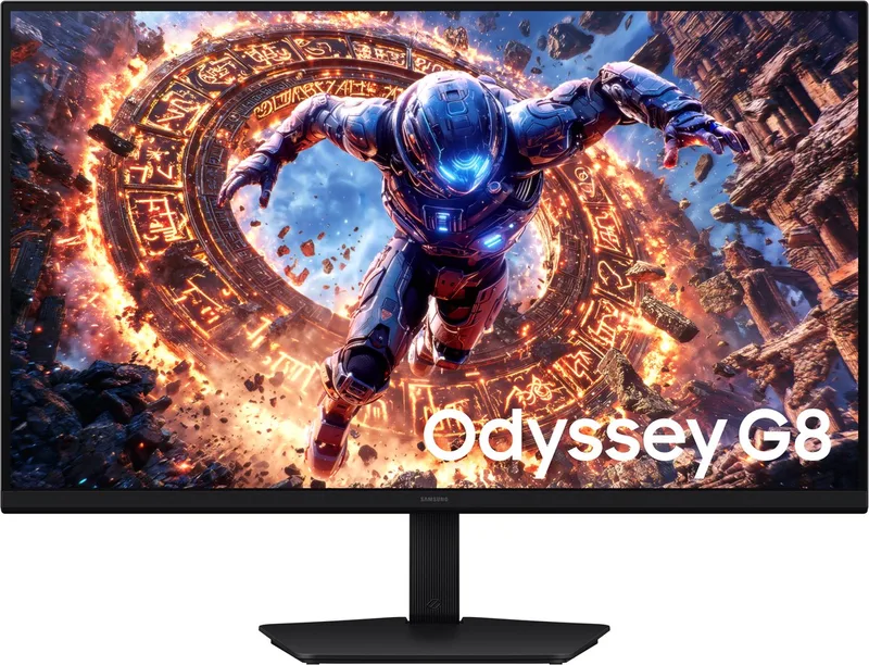 Odyssey G8 G80HS LS32HG806ESXEN - 6K 165Hz - Dual mode - 3K 330Hz - IPS computer monitor - 32 inch by Samsung, Black – cover